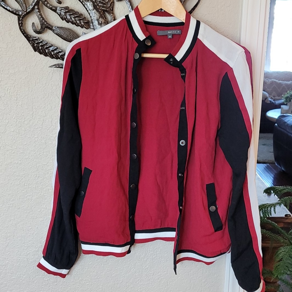 Matty M, sz Xs bowling jacket